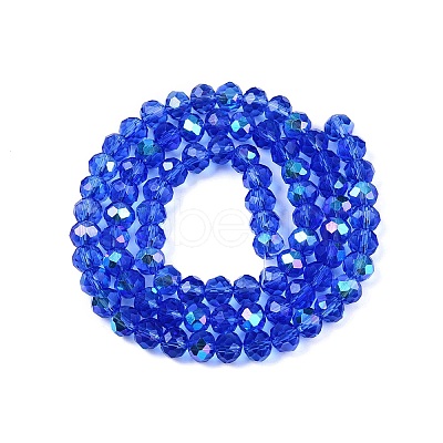 Electroplate Glass Beads Strands LS-EGLA-A044-T6mm-L31-1