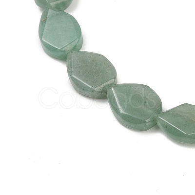 Natural Green Aventurine Beads Strands G-U018-K01-01-1