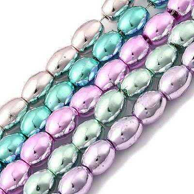 Electroplated Synthetic Non-magnetic Hematite Beads Strands G-H327-A01-01-1