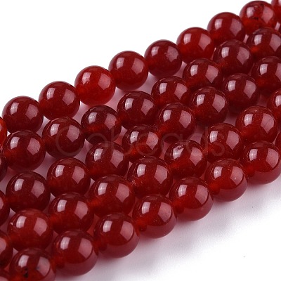 Natural White Jade Beads G-G766-C-11-1