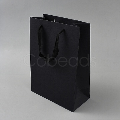 Rectangle Paper Gift Storage Tote Bags with Handle X1-ABAG-TAC0005-04B-02-1
