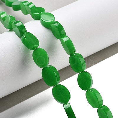 Dyed Natural Malaysia Jade Beads Strands G-P559-B20-01-1
