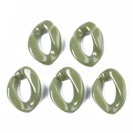 Opaque Acrylic Linking Rings OACR-T011-88C-1