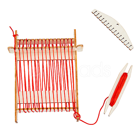 DIY Wooden Loom Kits DIY-WH0502-06-1