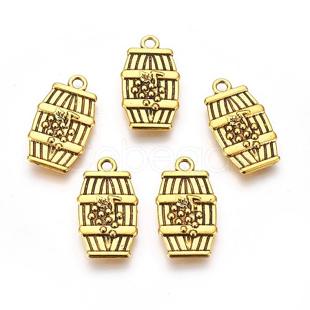 Tibetan Style Alloy Pendants LS-TIBEB-A11923-AG-FF-1