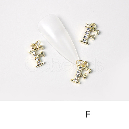 Alloy Rhinestone Cabochons MRMJ-T056-93G-F-1