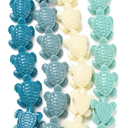 Synthetic Coral Beads Strands CORA-L020-D-M-1