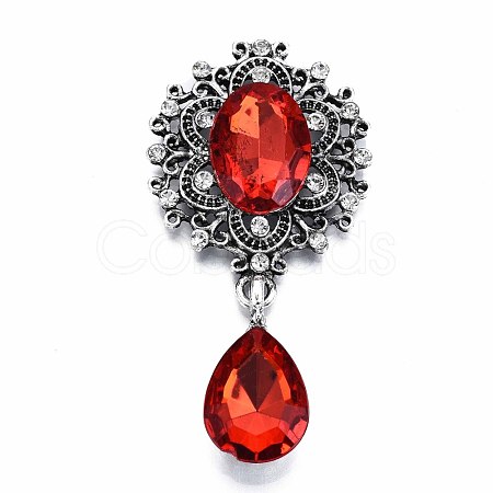 Alloy Flat Back Cabochons RB-S063-D11-1