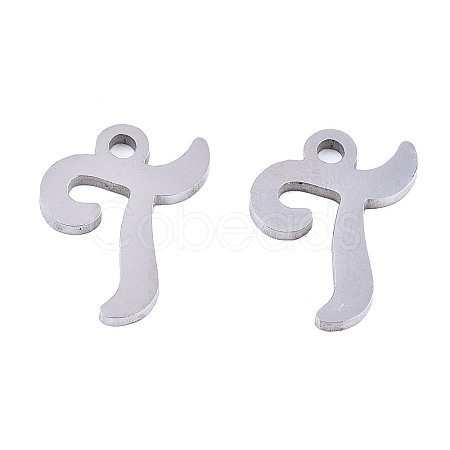 Non-Tarnish 201 Stainless Steel Charms STAS-T044-217P-T-1