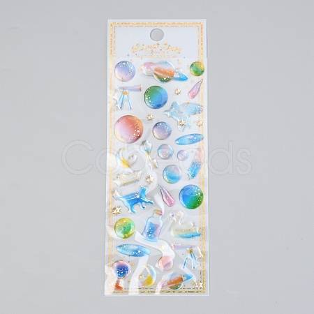 Epoxy Resin Sticker DIY-B009-01B-1