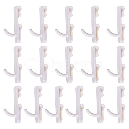 Plastic Mesh Sheet Hook FIND-WH0149-32C-01-1