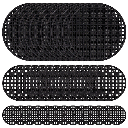180Pcs 3 Styles Plastic Planter Flower Pot Hole Mesh Pad FIND-GO0002-79-1