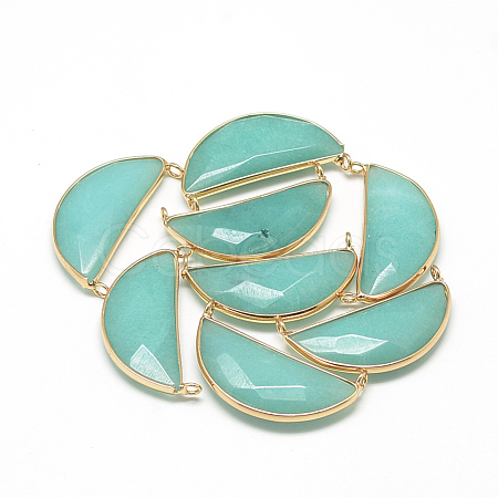Natural White Jade Pendants G-Q971-11-1