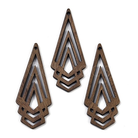 Walnut Wood Pendants WOOD-A025-08-1