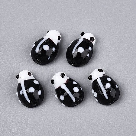 Handmade Lampwork Beads LAMP-R004-04-02-1