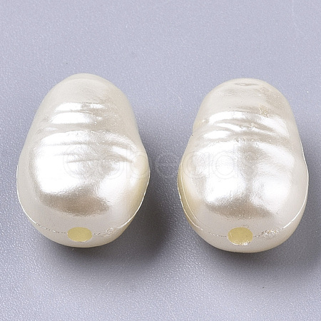 ABS Imitation Pearl Acrylic Beads OACR-S028-132-1