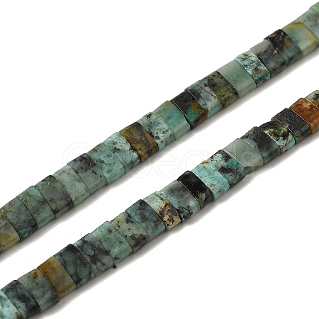 Natural African Turquoise (Jasper) Beads Strands G-Z045-A10-01-1