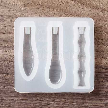 DIY Drop & Bamboo Stick Handle Silicone Molds DIY-C055-04-1