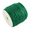 Colored Jute Cord, Jute String, Jute Twine, 3-Ply, for Jewelry Making, Green, 2mm, about 109.36 yards(100m)/roll