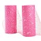 Glitter Sequin Deco Mesh Ribbons, Tulle Fabric, Tulle Roll Spool Fabric For Skirt Making, Camellia, 6 inch(15cm), about 25yards/roll(22.86m/roll)