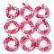 Gradient Nylon Elastic Hair Ties, Hair Accessories for Women Girl Ponytail Holder, Colorful, 12.5mm, Inner Diameter: 33mm