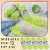 5 Skeins Light Two-Tone Luminous Polyester Yarn OCOR-SZ0002-09A-6