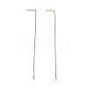 Ion Plating(IP) 304 Stainless Steel Stud Earring Finding LS-STAS-E161-07RC-1
