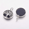 Synthetic Blue Goldstone Pendants G-E388-03P-1