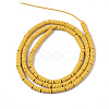 Spray Painted Non-magnetic Synthetic Hematite Beads Strands G-R468-03B-11-2