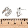 SHEGRACE Brass Stud Earring Findings XGRQ64357-872P-3