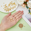100Pcs 5 Style Rack Plating Brass Beads KK-HY0001-71-3