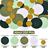 200Pcs Round Paper Table Scatter Confetti DIY-SC0032-57B-2