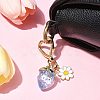 Acrylic Strawberry Pendant Decoration HJEW-SW00120-02-8