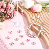 60Pcs Handmade Glod Sand Lampwork Beads LAMP-PA0001-57-4
