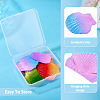 10Pcs 5 Colors Spray Painted Natural Scallop Shell Big Pendants SSHEL-TA0001-23-5