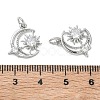SHEGRACE Valentine's Day Brass Clear Cubic Zirconia Pendants XGRQ3K225-536P-3