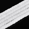 Imitation Jade Glass Beads Strands GLAA-N065-4x4mm-B01-1