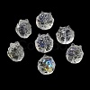 Transparent Glass Beads GLAA-D025-05L-2