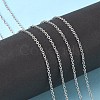 Tarnish Resistant 304 Stainless Steel Cable Chains CHS-R003-0.5mm-2