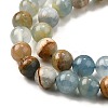 Natural Blue Calcite Beads Strands G-H312-C02-8mm-4