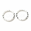 Brass Linking Rings KK-F831-018C-S-RS-2