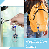 16Pcs 4 Styles Tibetan Style Alloy Pendants FIND-SC0009-14-5