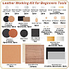 Leather Working Kit for Beginners Tools DIY-OC0011-24-2
