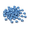 Spray Painted Alloy Beads PALLOY-K001-02F-2