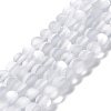 Synthetic Moonstone Beads Strands G-E573-01A-16-2