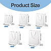 10Pcs 5 Sizes Kraft Paper Gift Shopping Bags Set ABAG-TA0002-23A-6