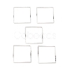 Brass Beads Frames KK-M288-01S-G-1