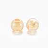 Transparent Acrylic Beads MACR-S370-B6mm-719-2