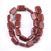 Natural Red Jasper Beads Strands G-T121-14-2