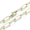 Brass Paperclip Chains MAK-S072-13A-14KC-1